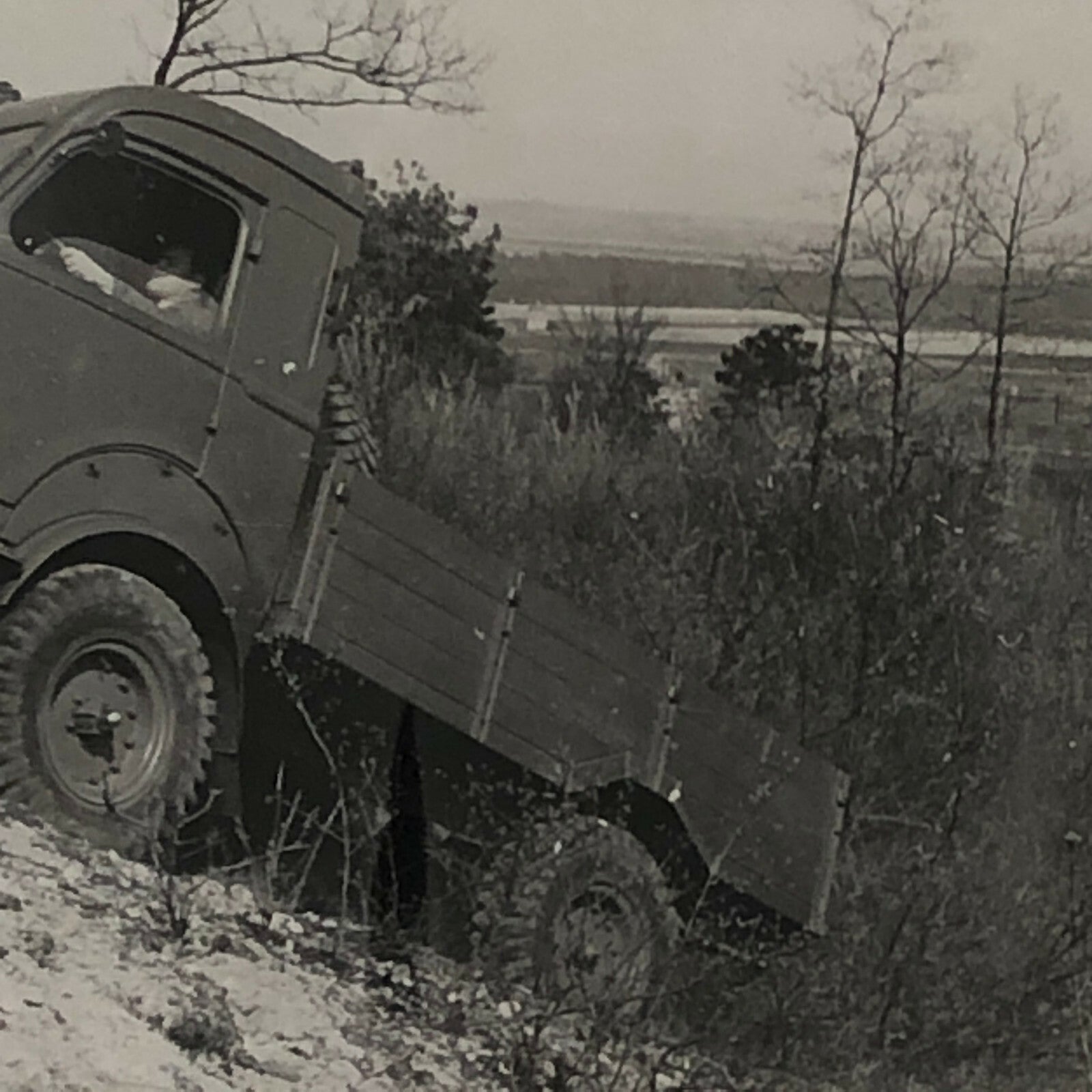 Vintage Renault 750 kg 4x4 Truck Press Photo Photograph Print