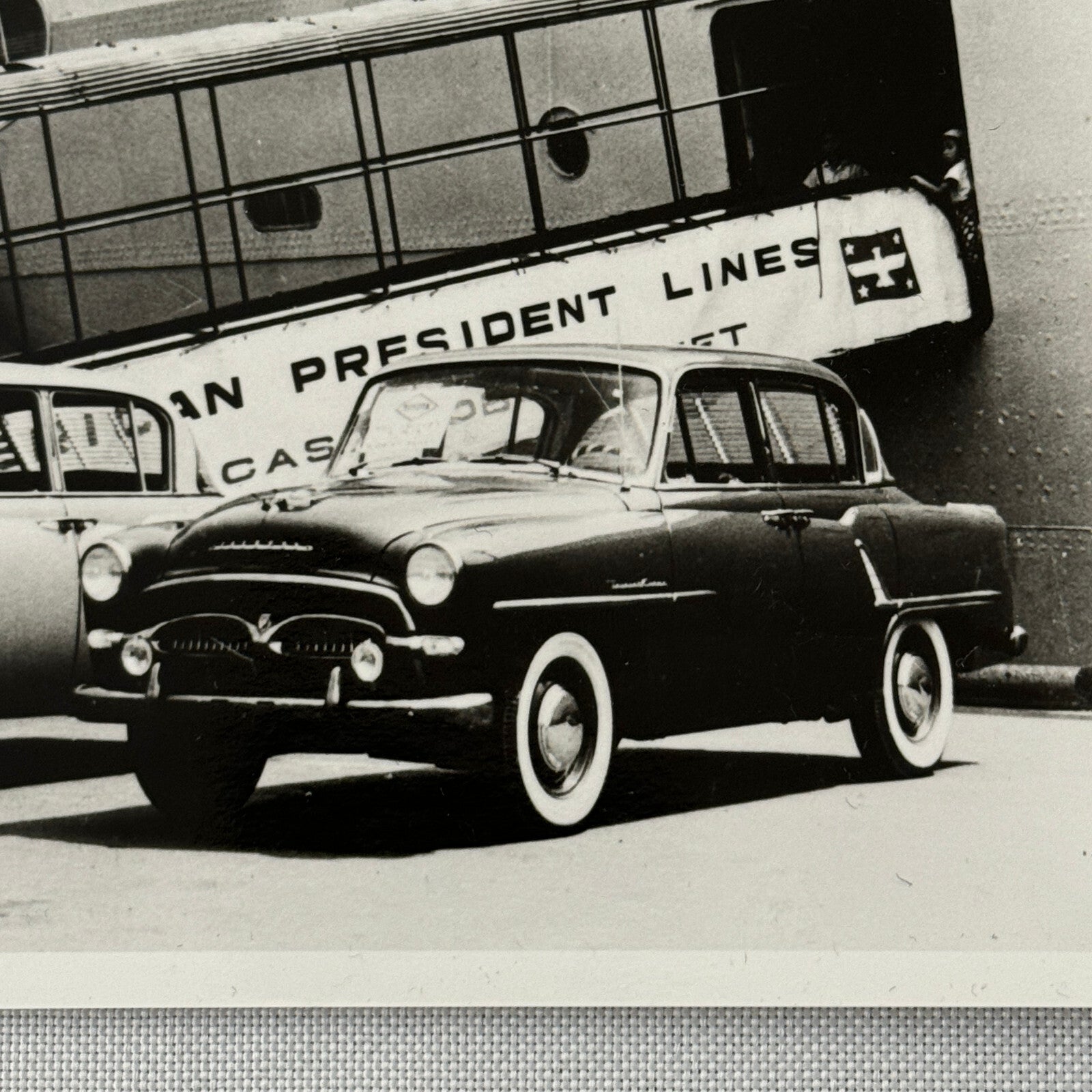 Vintage Toyota Toyopet Car Factory Photo Photograph