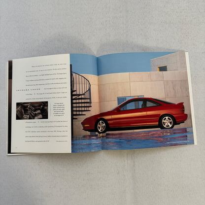 Acura Car Sales Brochure Catalog Integra NSX Legend TL 1995 1996