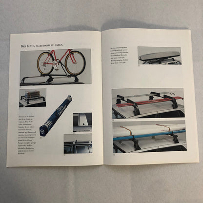 Lancia Thema Factory Accessories Car Sales Brochure Catalog German Text