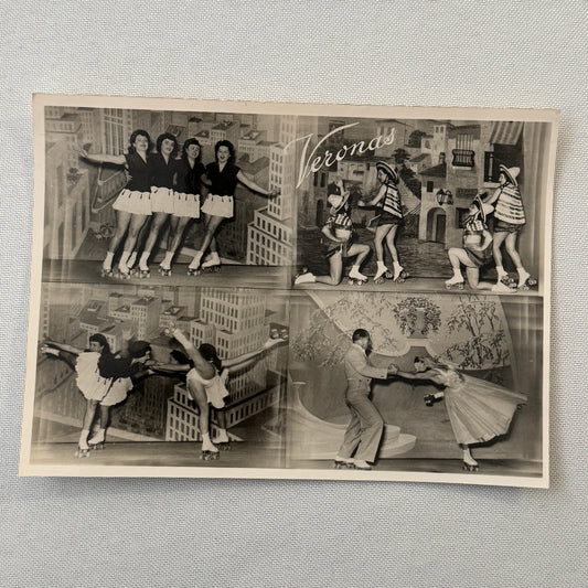 Circus Performer Roller Skating Act Roller Skate Photo Photograph 2 Veronas