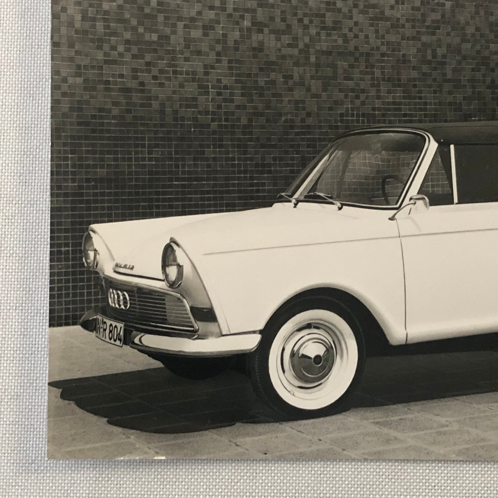 Auto Union DKW F12 Roadster Convertible Car Photo Photograph Vintage F 12