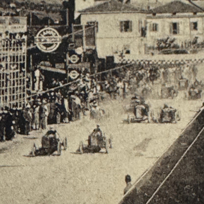 Vintage Racing Car Postcard Post Card Pescara Riviera Coppa Acerbo La Partenza