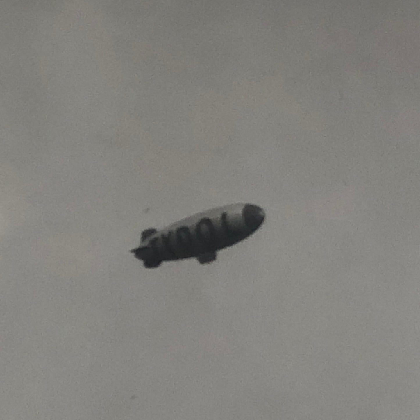 Tydol Advertising Blimp Air Ship Zeppelin Photo Photograph Vintage