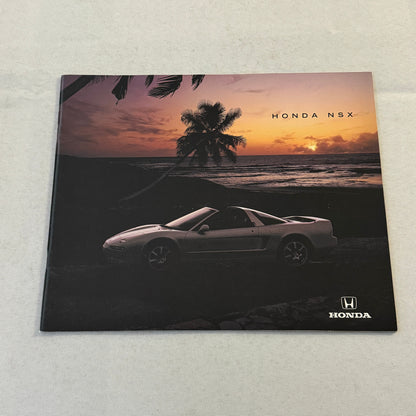 Honda NSX Car Sales Brochure Catalog Advertising GERMAN Text Acura NSX