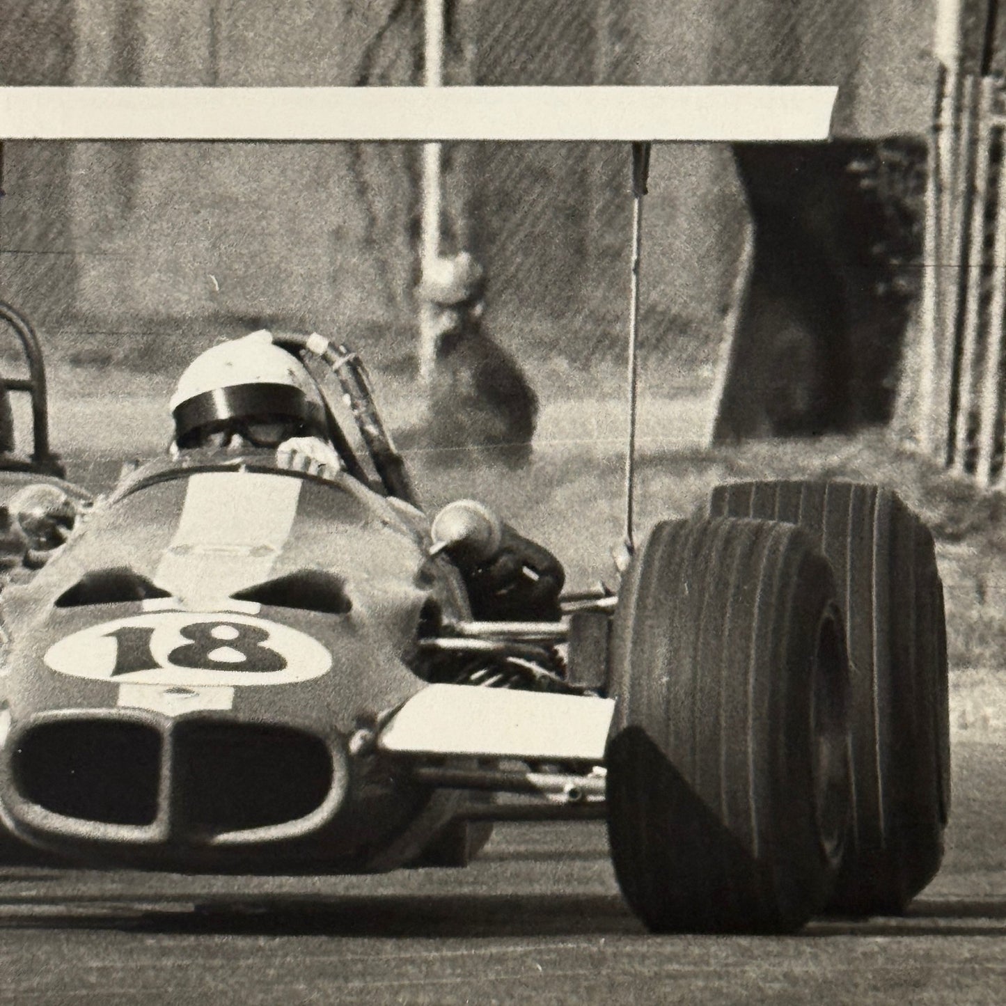 Vintage Car Racing Photo Circuit Mont Tremblant Quebec Photograph