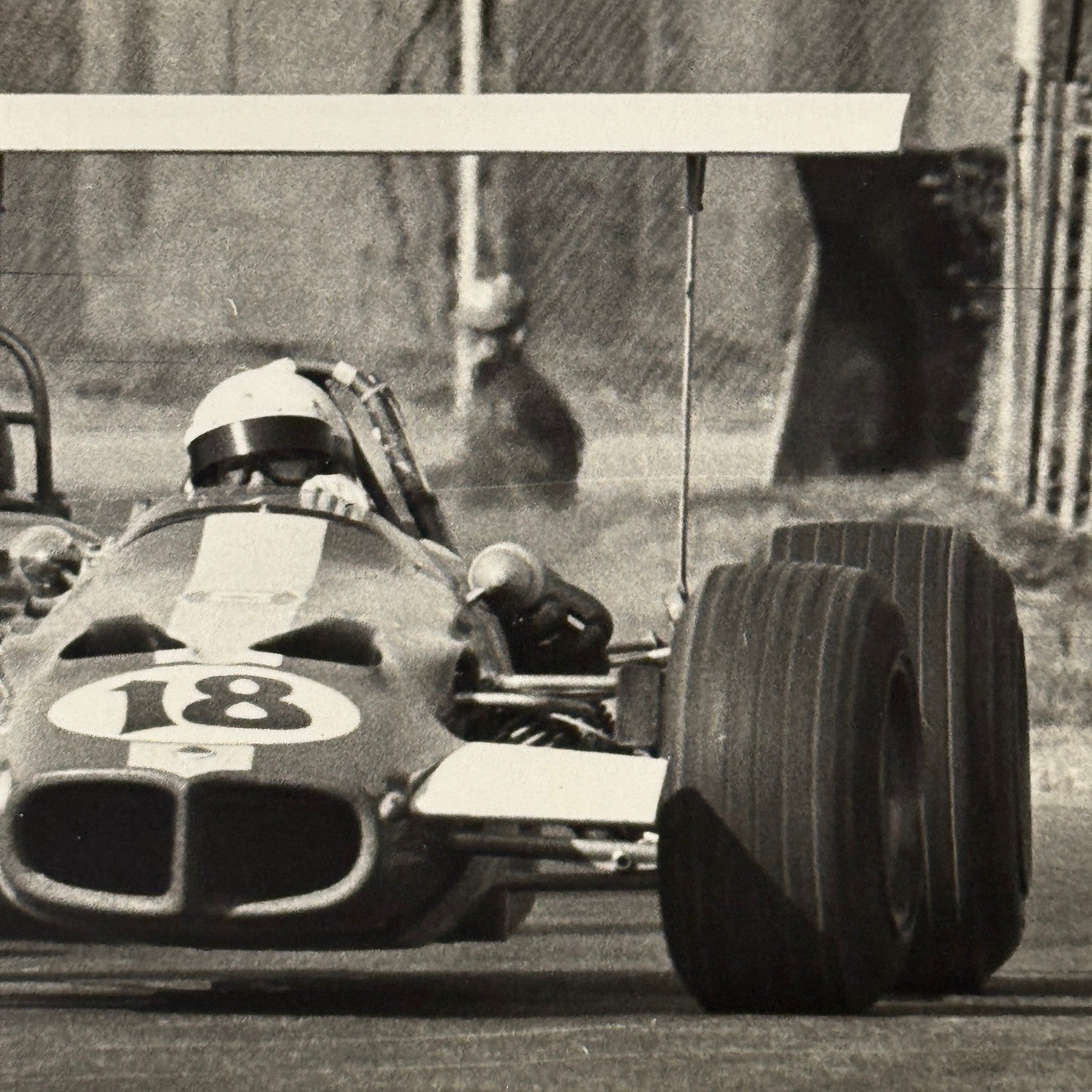 Vintage Car Racing Photo Circuit Mont Tremblant Quebec Photograph