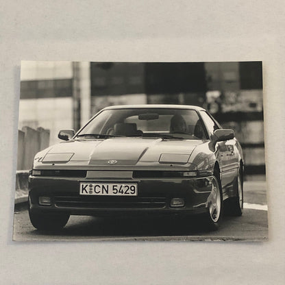 1991 1992 Toyota Supra Turbo Car Factory Press Photo Photograph Print