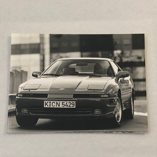 1991 1992 Toyota Supra Turbo Car Factory Press Photo Photograph Print