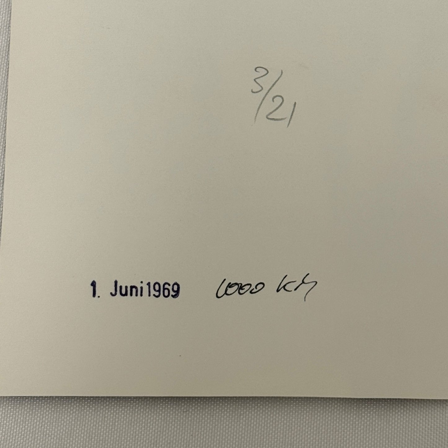 Vintage Racing Photo Jacky Ickx 1969 1000KM Race Motorsport Photograph