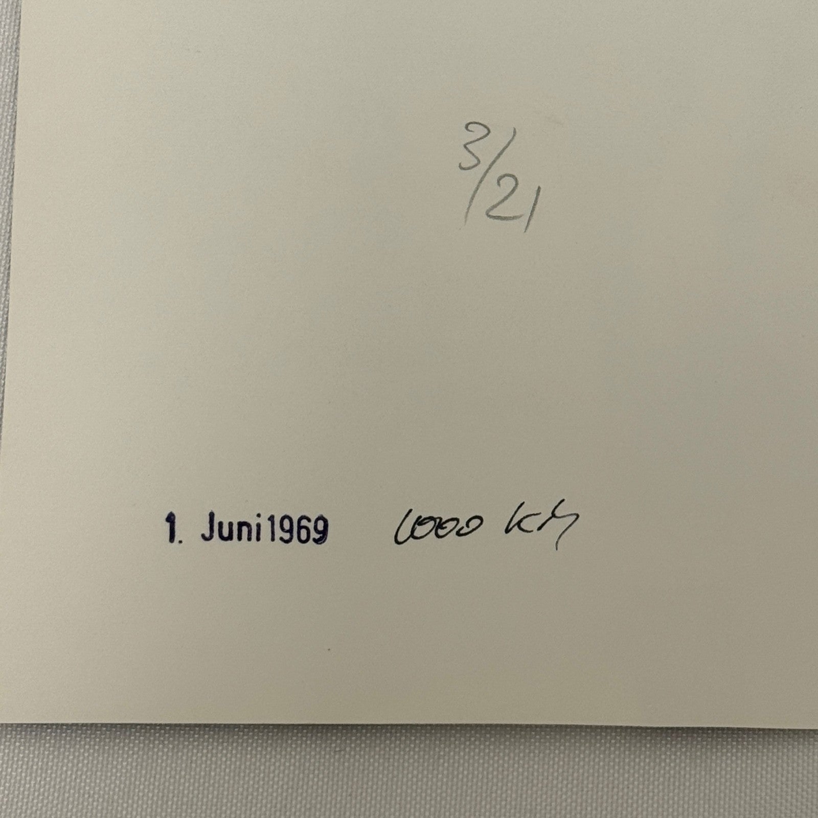 Vintage Racing Photo Jacky Ickx 1969 1000KM Race Motorsport Photograph