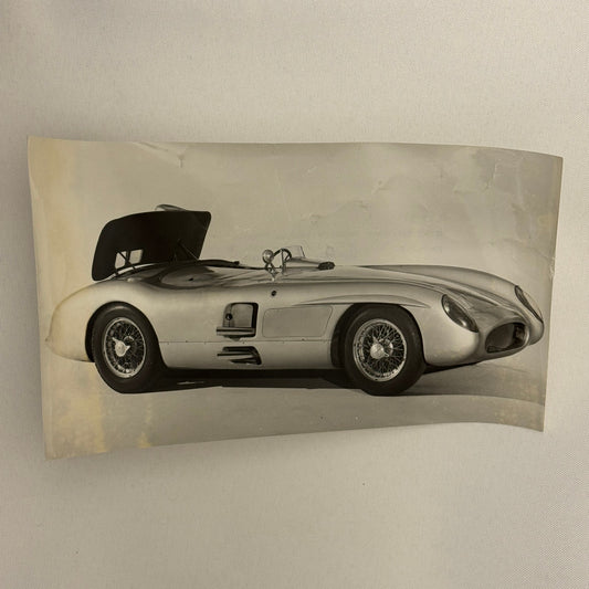 Vintage Mercedes 300 SLR 1955 Racing Car Photo Photograph Mercedes Benz