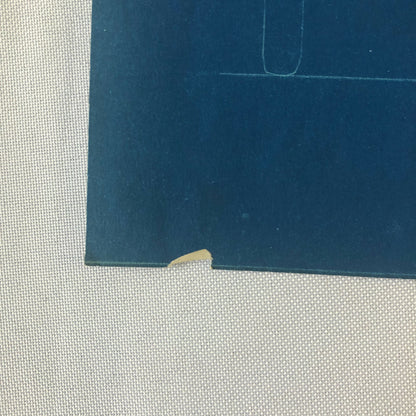 1929 Coachbuilder Car Design Blueprint Rendering Blue Print Sedan Body Style