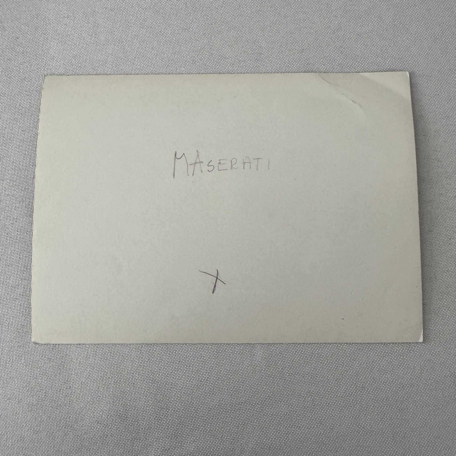Vintage Maserati Car Interior Photo Photograph Print Coachbuilder