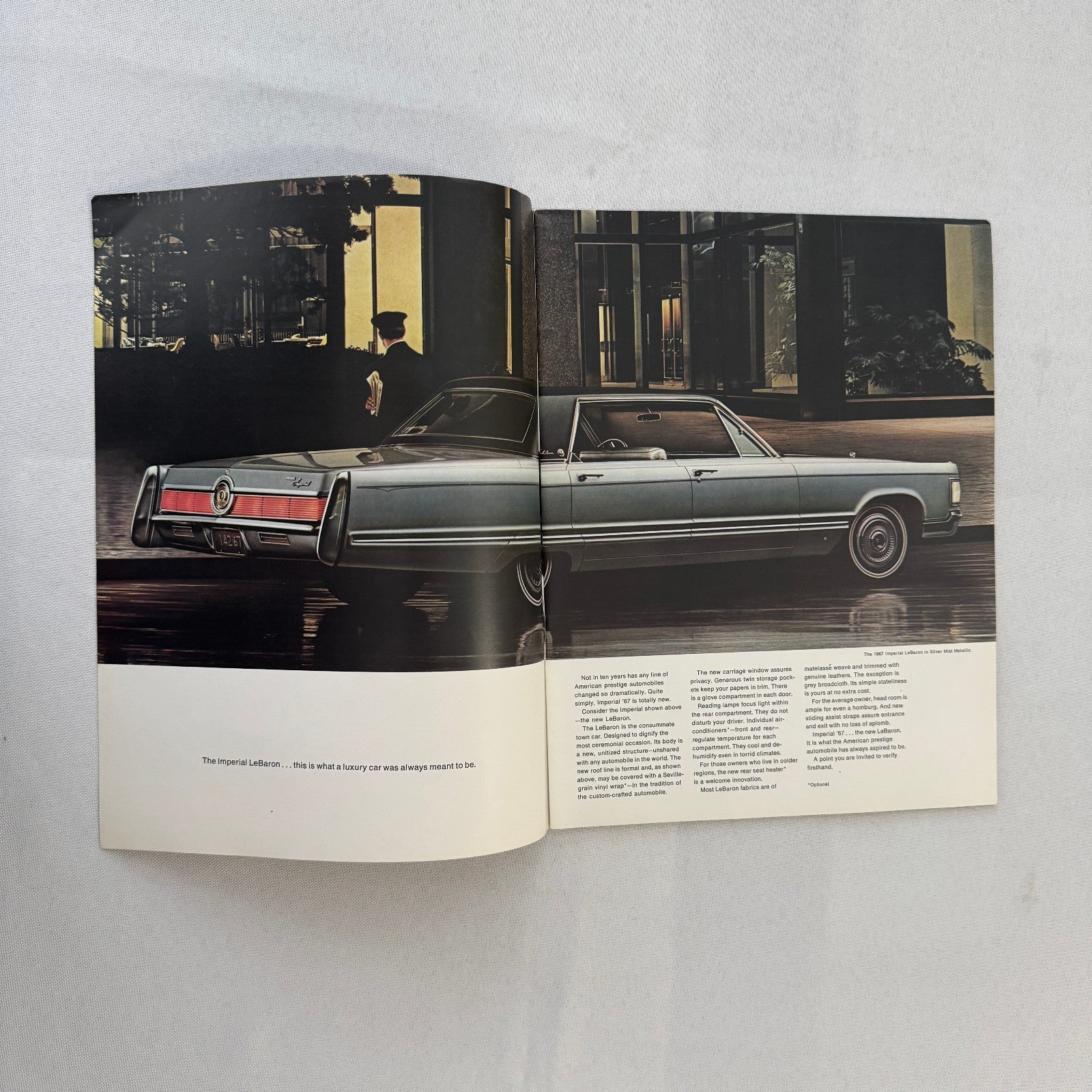 1967 Imperial Car Sales Brochure Catalog Crown Convertible Coupe LeBaron Hardtop