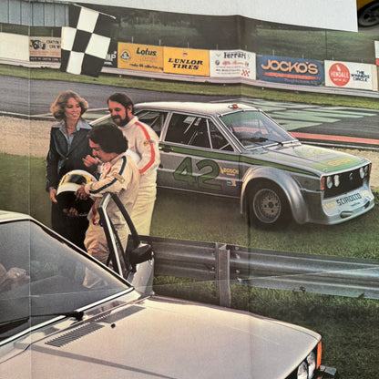 1978 Volkswagen VW Scirocco Car Sales Brochure Poster Advertising