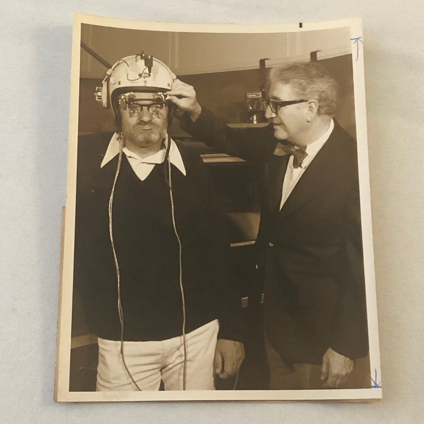 Vintage Press Photo 1970s Television News Marijuana Special Report Photograph