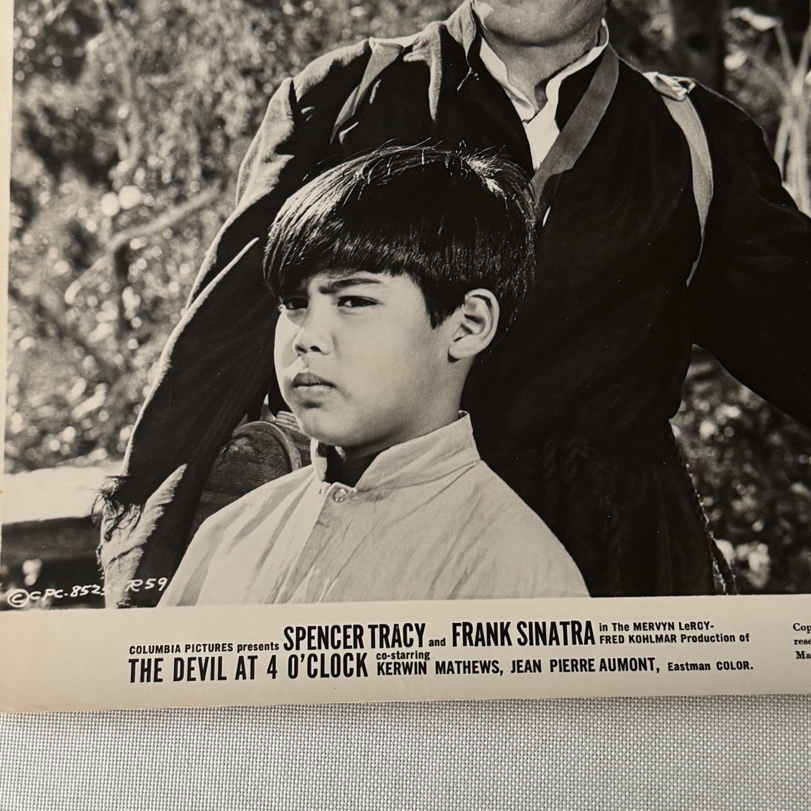 Vintage Movie Press Photo Photograph The Devil at 4 O'Clock Spencer Tracy 1961