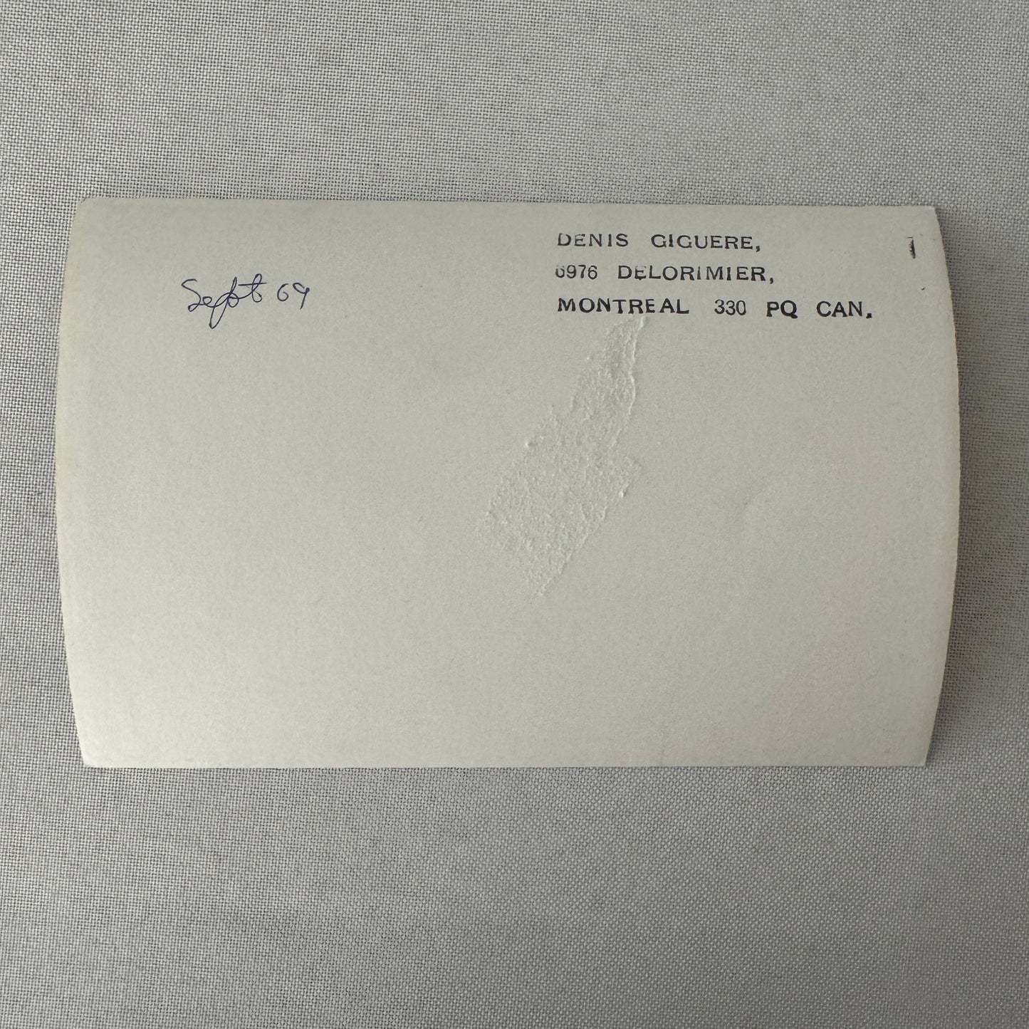 Vintage Car Racing Photo Circuit Mont Tremblant Quebec Photograph 1969