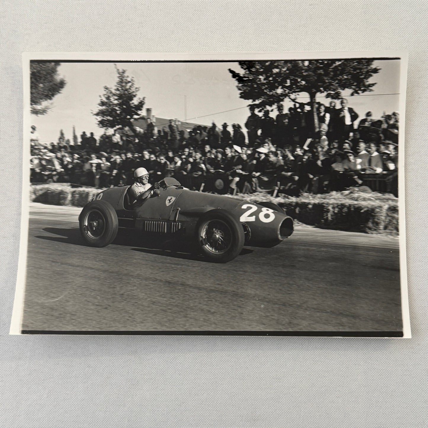Ferrari 1954 Swiss Grand Prix Racing Photo Photograph Luigi Villoresi
