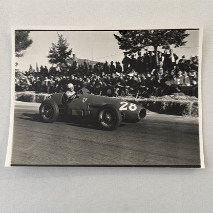 Ferrari 1954 Swiss Grand Prix Racing Photo Photograph Luigi Villoresi