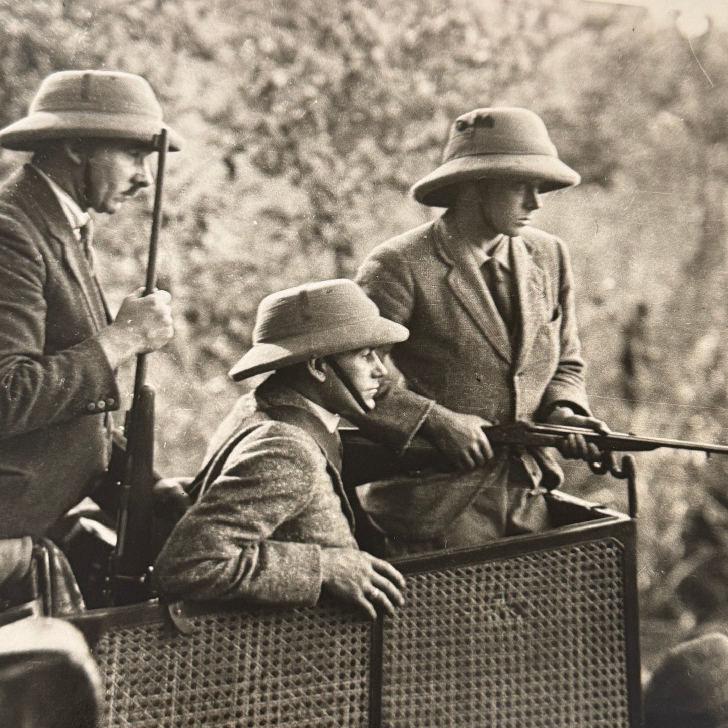 Edward Prince of Wales King Edward VIII Nepal Tiger Hunt Press Photo Photograph