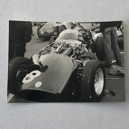 Vintage Racing Photo Photograph BRM Race Car