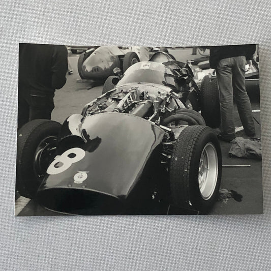 Vintage Racing Photo Photograph BRM Race Car