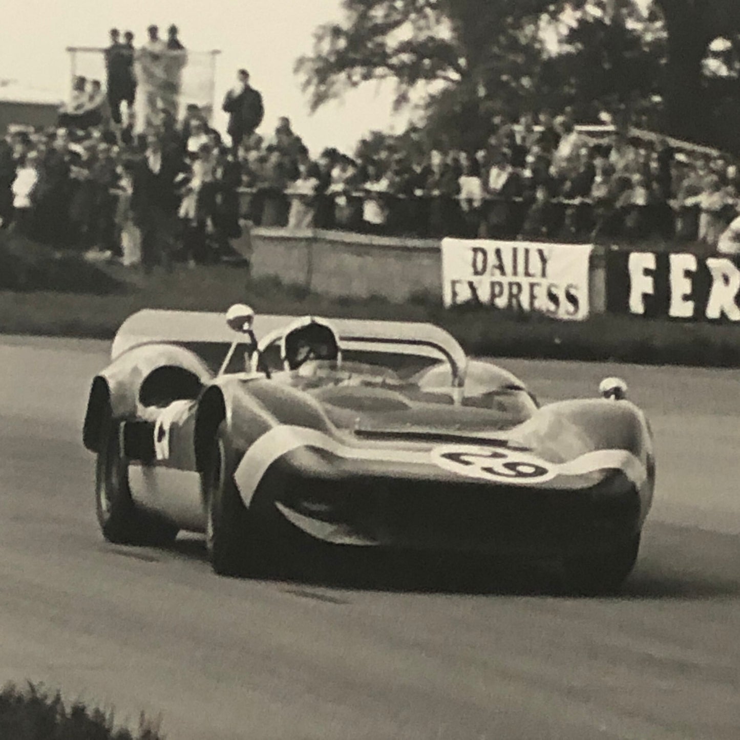 Vintage Racing Car Photo Photograph Print McLaren M1B Cars CanAm Can AM