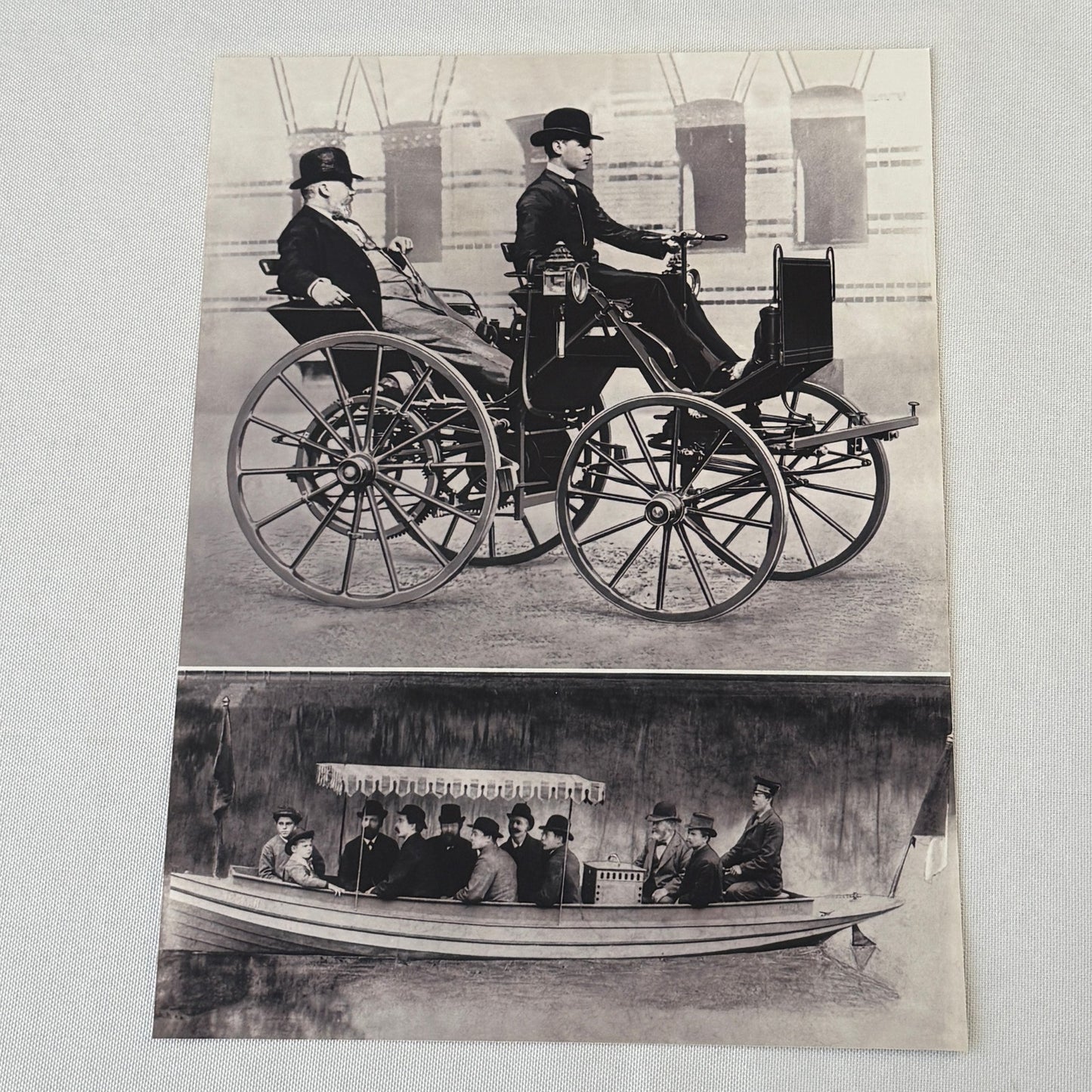 Mercedes Benz History Early Press Kit Gottlieb Daimler Photos GERMAN