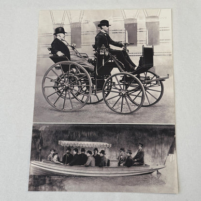Mercedes Benz History Early Press Kit Gottlieb Daimler Photos GERMAN