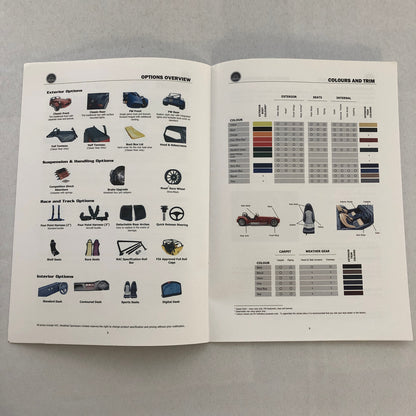 Westfield Kit Car Sports Cars Sales Brochure Catalog SEiGHT Mega Range Sport