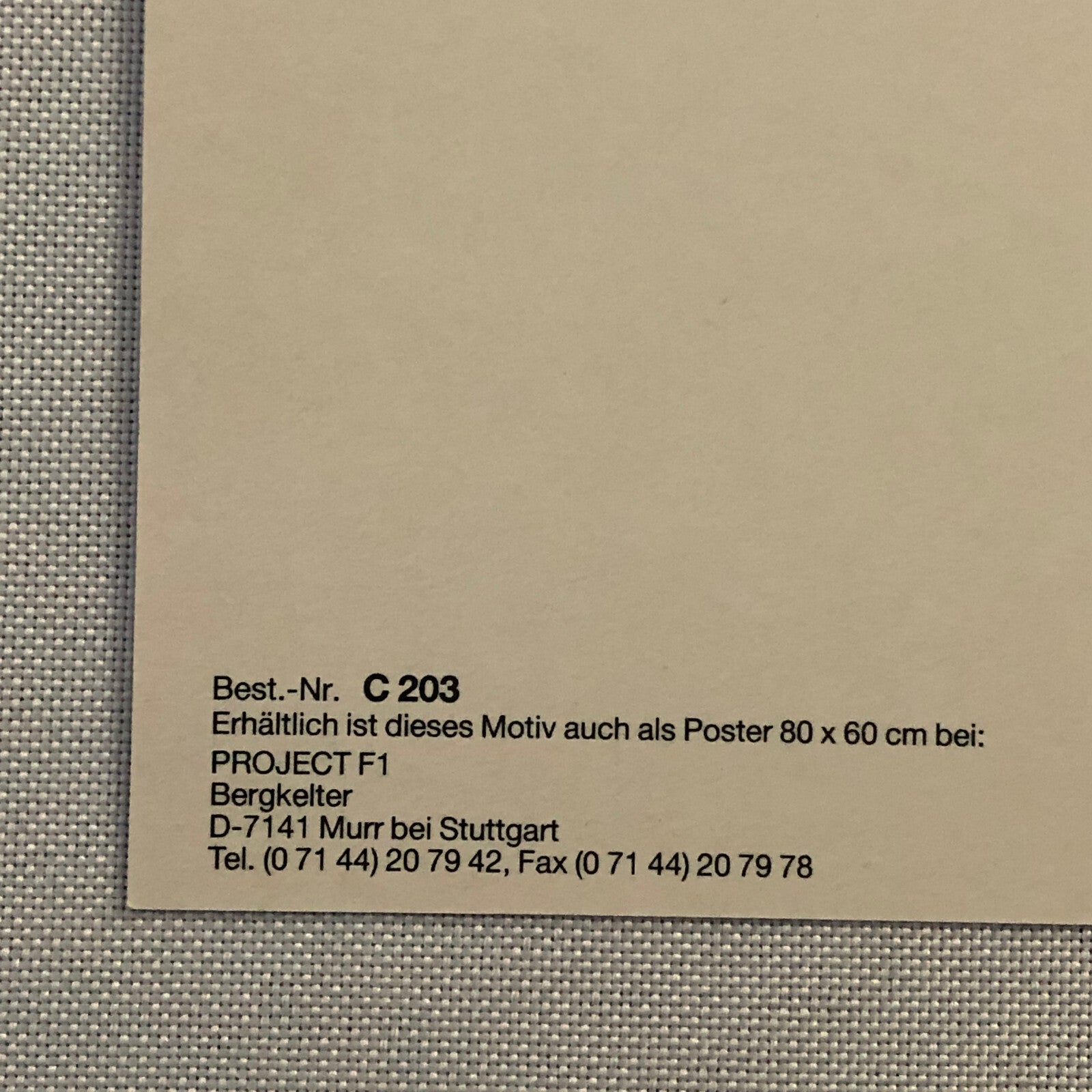 Ferrari 288 GTO Car Postcard Post Card Ferrari 288GTO