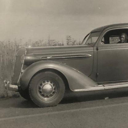 Vintage Streamline car Photo Photograph Print Germany