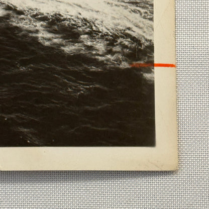 Vintage Ship Boat Photo Photograph Swedish Line MS Kungsholm 1961