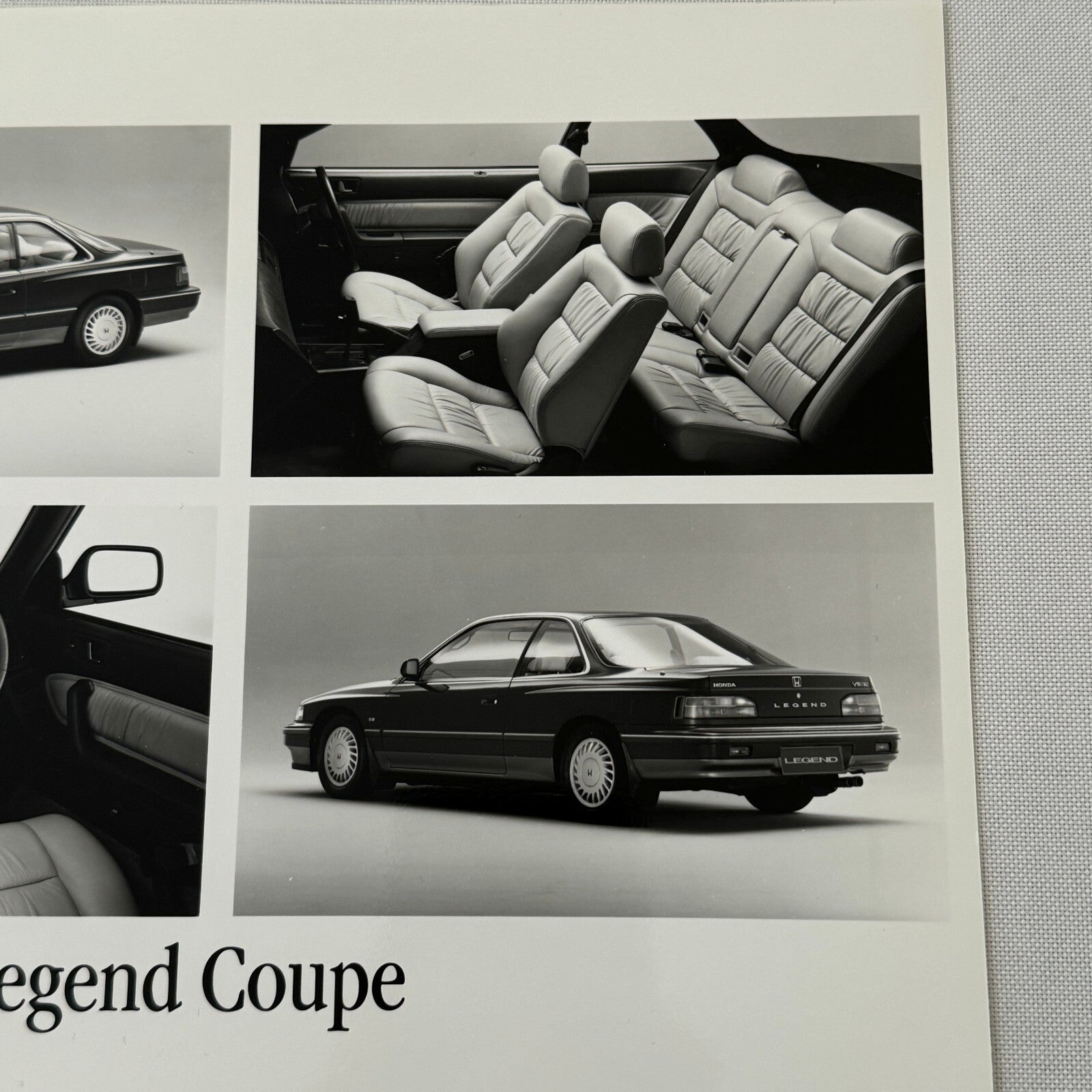 Honda Legend Coupe Car Factory Press Photo Photograph