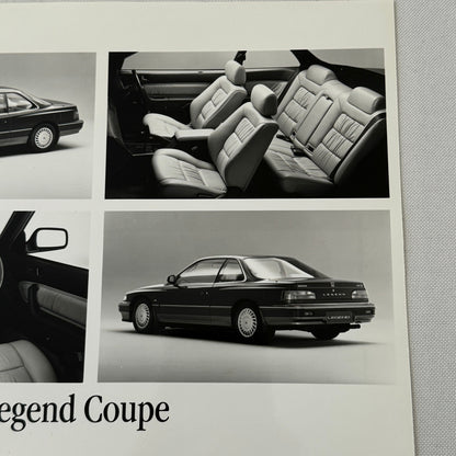 Honda Legend Coupe Car Factory Press Photo Photograph