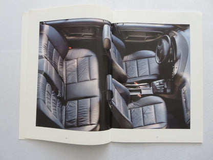 1991 BMW 3 Series Sedan Sales Brochure Catalog Advertising 325i