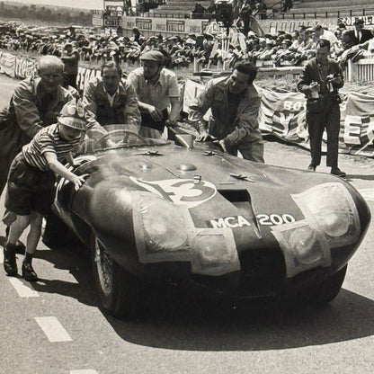 Vintage Racing Photograph Unidentified Race Car Driver Rodolfo Mailander Photo