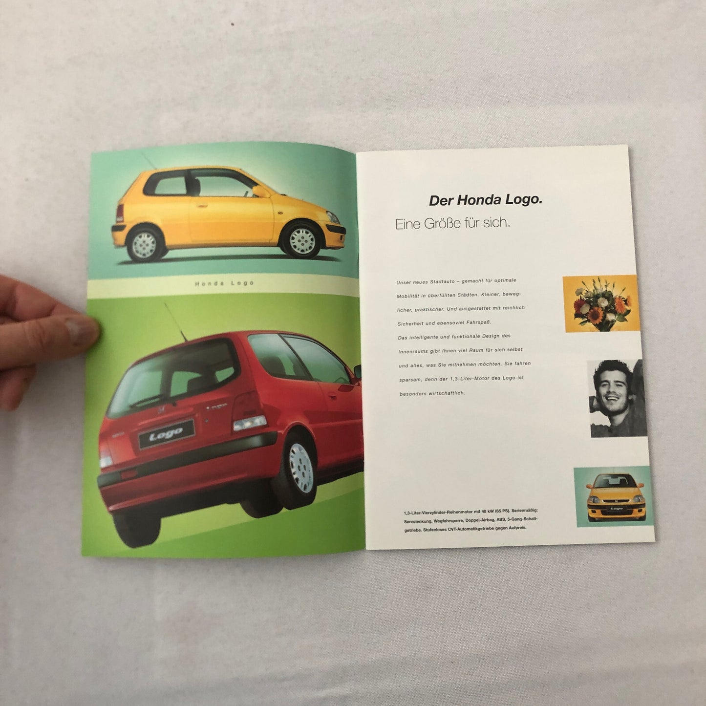 Honda Sales Brochure Catalog NSX S2000 Integra Type R Prelude Civic + GERMAN