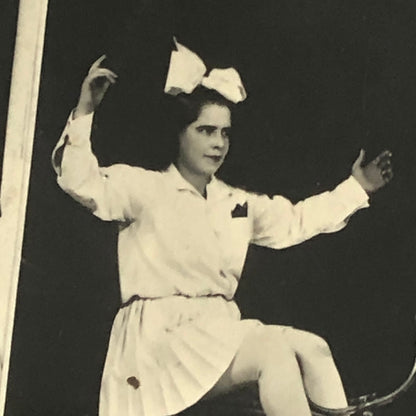 Circus Bicycle Balancing Act The Solas Photo Photograph Vintage