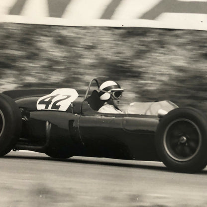 Vintage Grand Prix Racing Car Photo Photograph Print Jack Lewis ? 