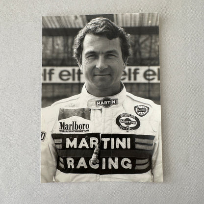 Bob Wollek Lancia Martini Racing Driver Photo Photograph Print 1984 French