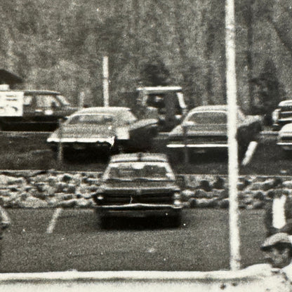 Vintage Car Racing Photo Photograph Print