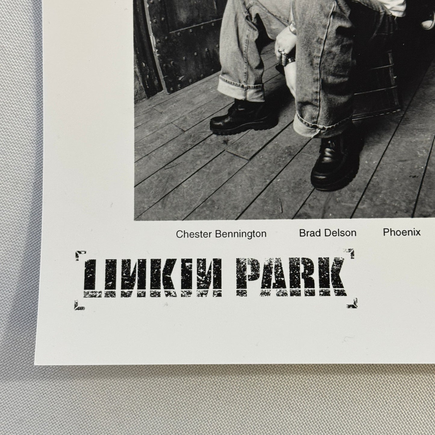 Linkin Park Music Publicity Press Photo Photograph Chester Bennington