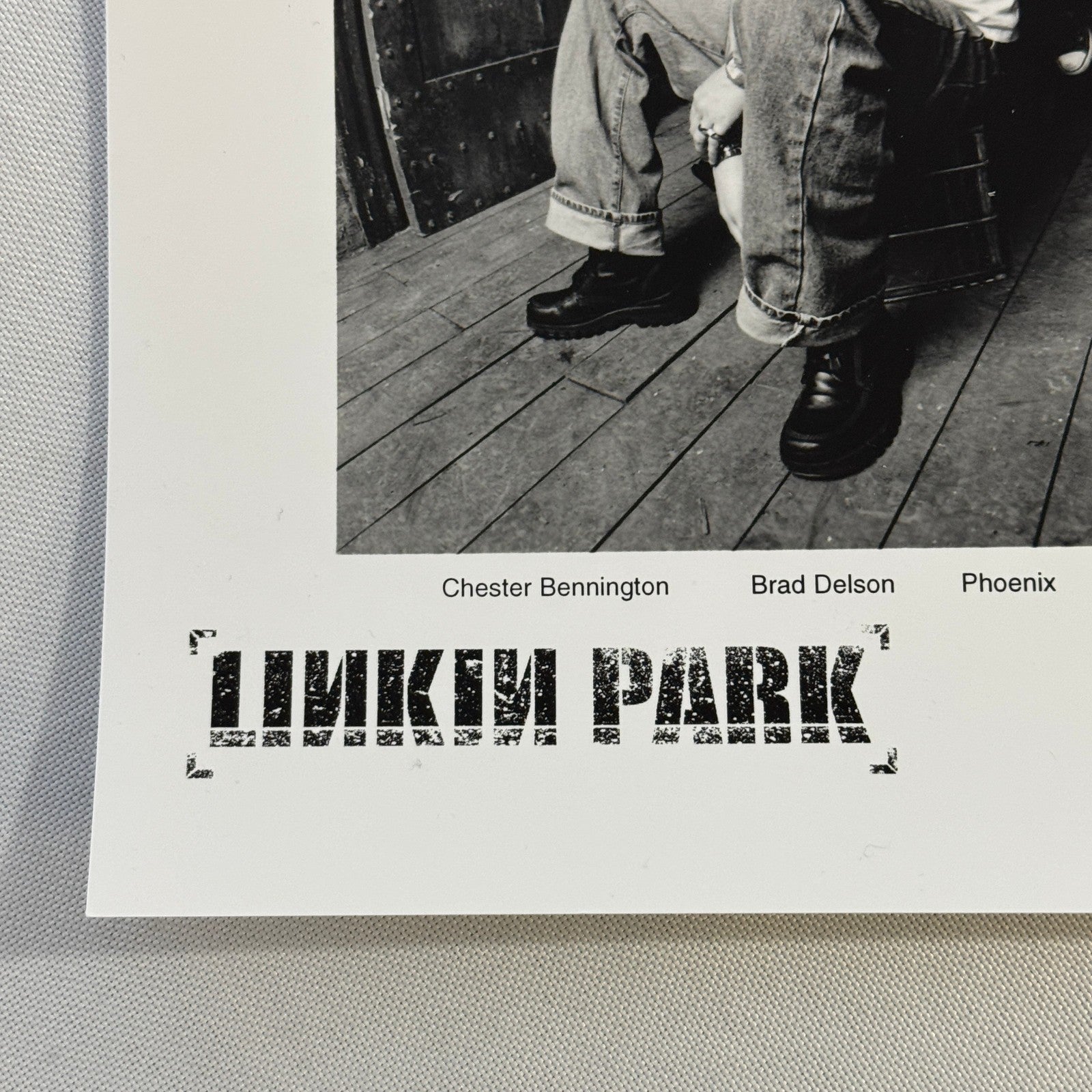 Linkin Park Music Publicity Press Photo Photograph Chester Bennington