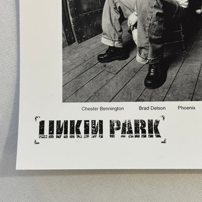 Linkin Park Music Publicity Press Photo Photograph Chester Bennington