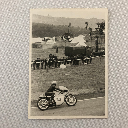Vintage Motorcycle Racing Photo Photograph 1969 Germany