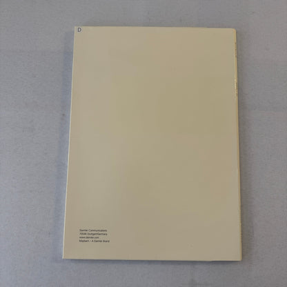 2009 Maybach 62 Zeppelin Car Press Kit Photo Brochure GERMAN