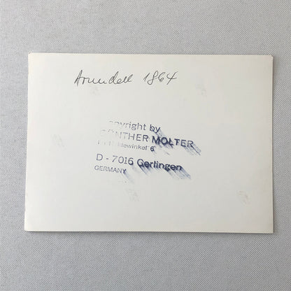 Peter Arundell Grand Prix Racing Car Driver Photo Photograph Gunther Molter 1964